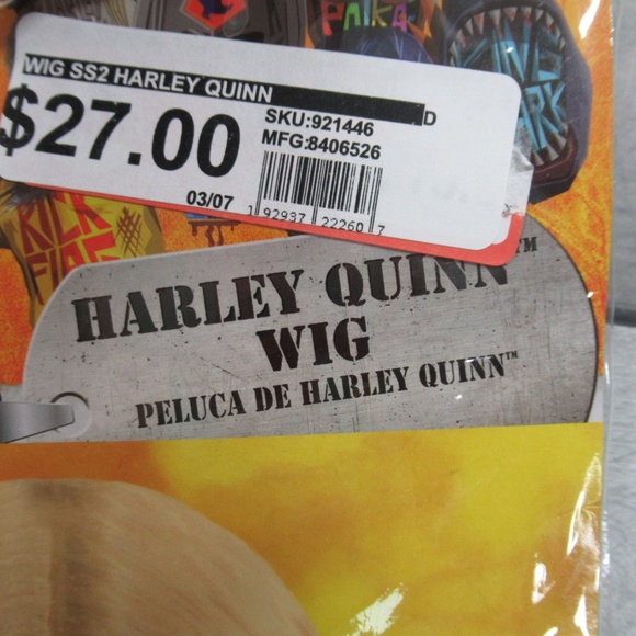 Harley Quinn The Suicide Squad Braided Hair Wig - Picture 8 of 10